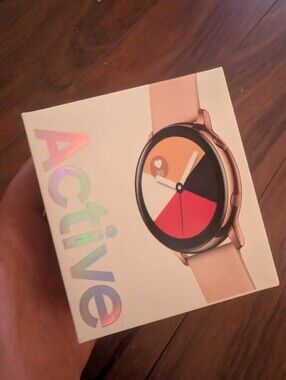 Brand New Sealed Samsung Galaxy Pink Active Smartwatch